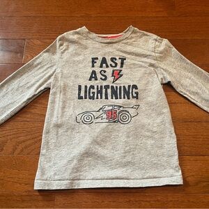 Disney Cars ‘Fast as Lighting’ Shirt Size 6/7